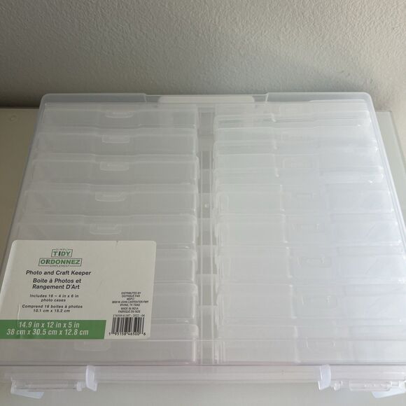 Simply Tidy Photo And Craft Keeper New - Picture 1 of 3